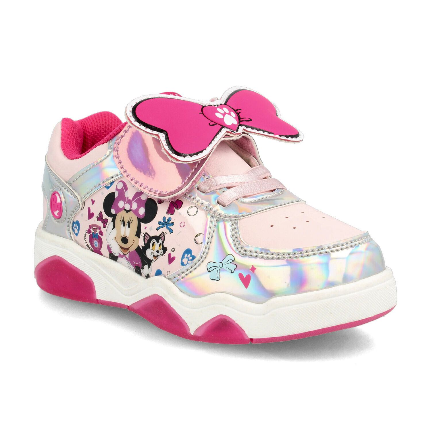 Zapatilla Ni&ntilde;a Bubblegummers Minnie Rosado Claro image number 1.0